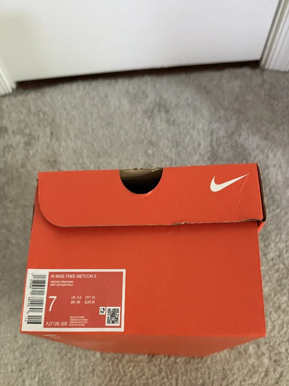 Nike vintage green